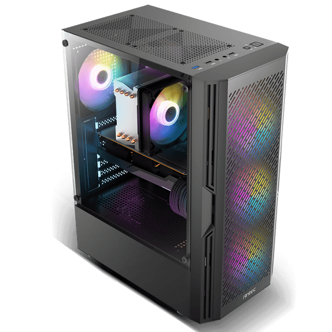 Clean custom PC build Aberdeen – STS Custom Builds