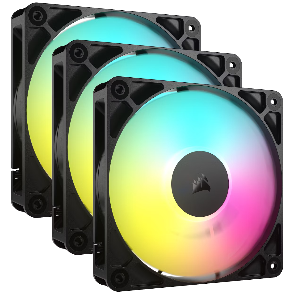 Corsair RS120 ARGB 3 Pack 120 mm RGB case fans