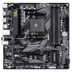 Gigabyte B550M DS3H AC R2 Micro-ATX AM4 motherboard with PCIe 4.0, dual M.2 slots, and WiFi AC