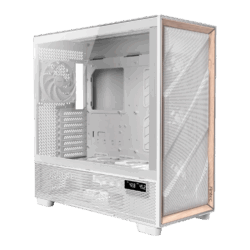 Antec FLUX Pro Mid-Tower Case with F-LUX cooling system, tempered glass panel, and high airflow design