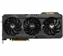 AMD RX 6800 XT 16GB Asus TUF Gaming graphics card with triple-fan cooler