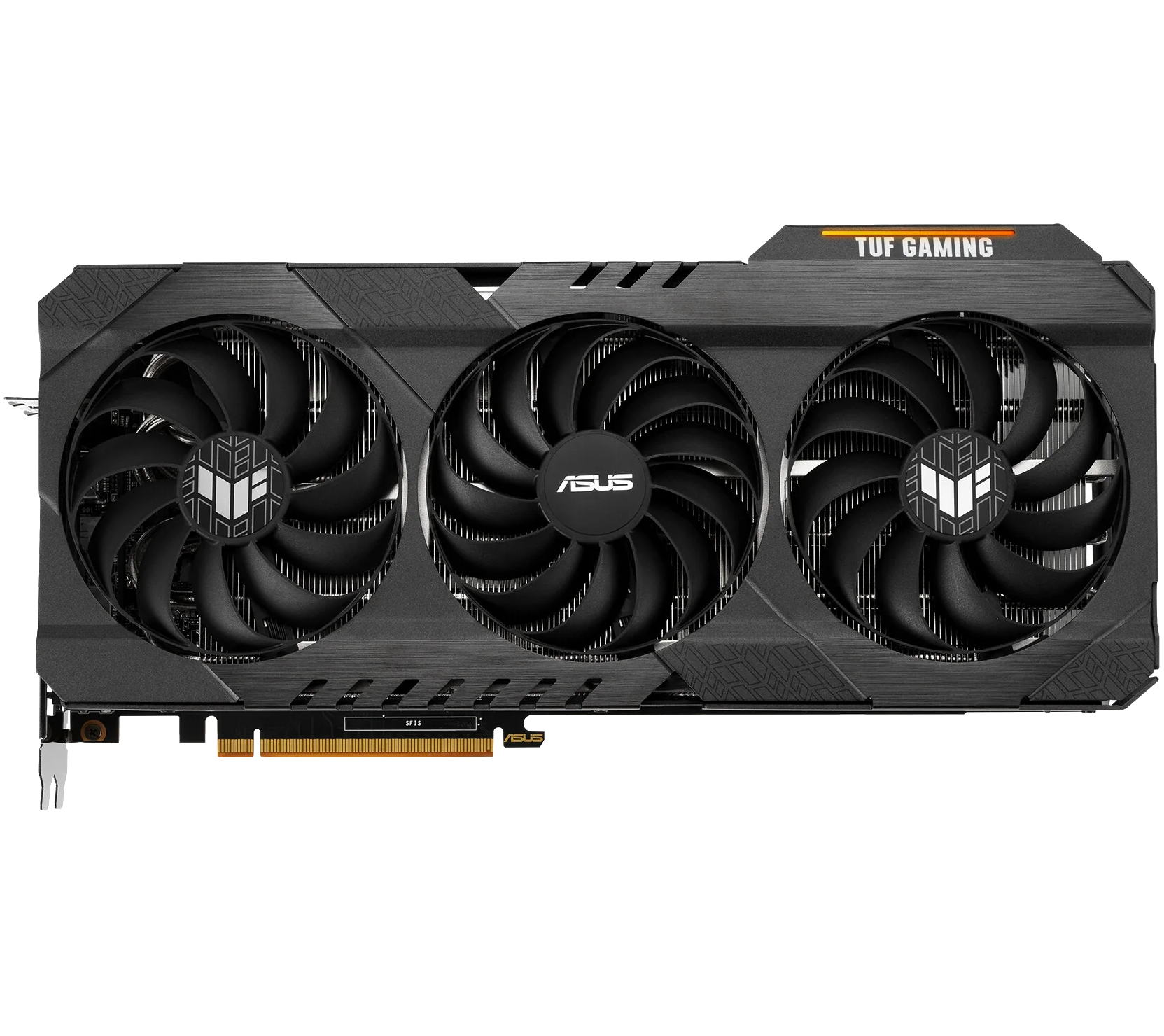 AMD RX 6800 XT 16GB Asus TUF Gaming graphics card with triple-fan cooler
