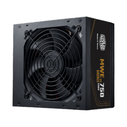 Cooler Master MWE Bronze V3 750W 80+ Bronze power supply with 120mm quiet fan