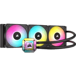 Corsair iCUE H150i ELITE CAPELLIX XT 360mm AIO Liquid Cooler with three ML RGB PWM fans