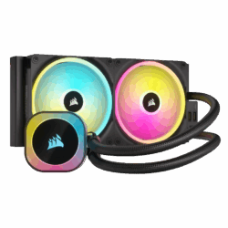 Corsair iCUE LINK H115i RGB 280mm AIO Liquid Cooler with RX140 RGB fans and iCUE LINK connection