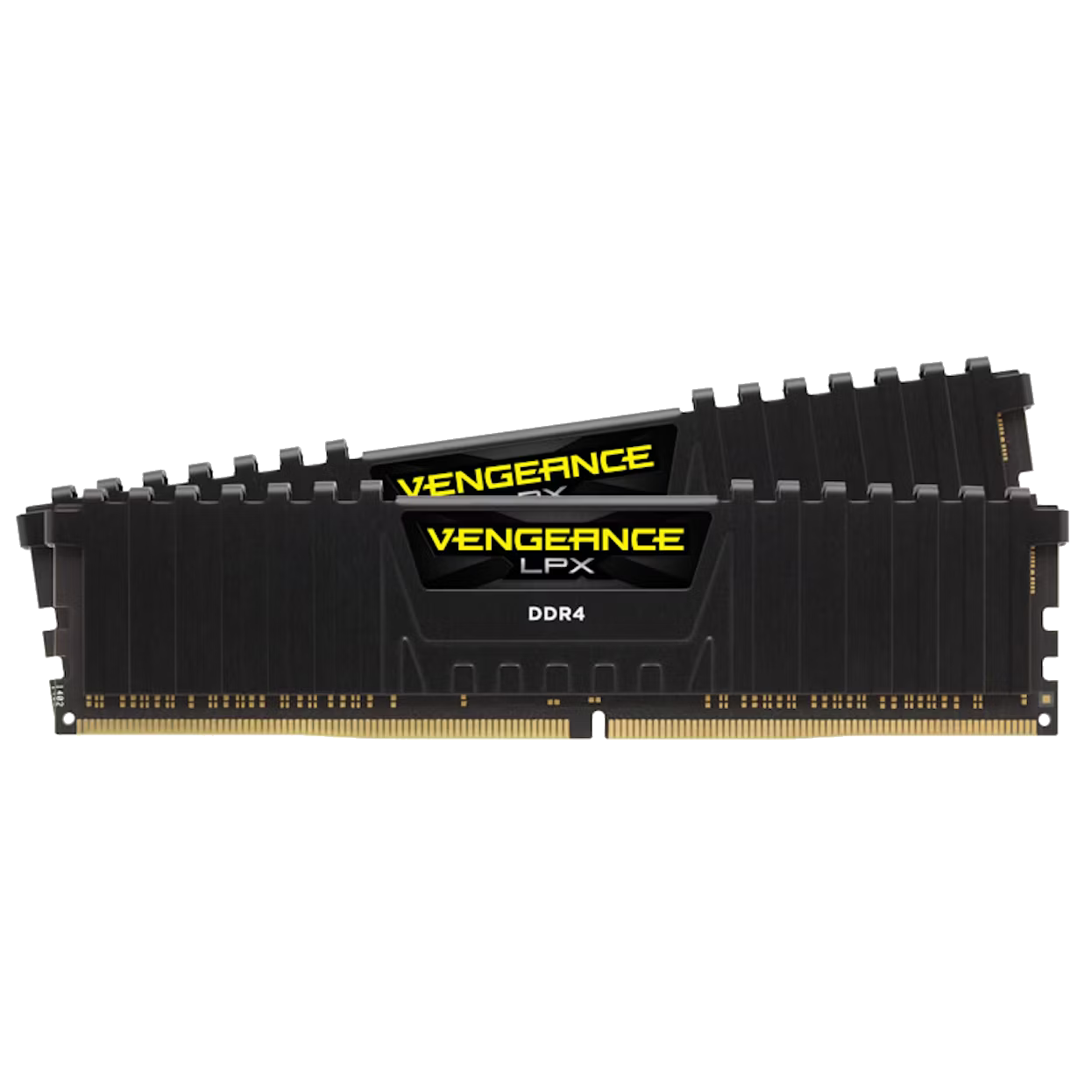 Corsair Vengeance LPX 32GB DDR4 3600MHz CL18 RAM kit with low-profile heatspreaders for gaming and productivity PCs