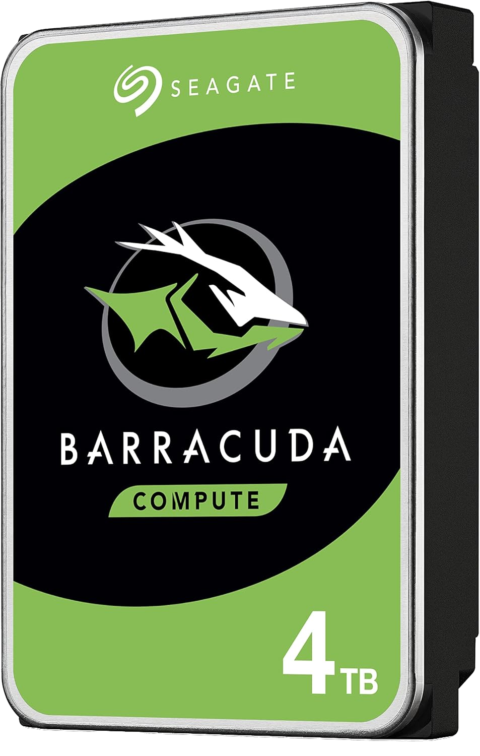 Seagate BarraCuda 4TB 3.5-inch 5400RPM hard drive for desktop PCs, backups, and media storage