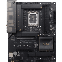 ASUS ProArt B760-CREATOR WIFI ATX motherboard with DDR5, PCIe 5.0, dual 2.5 Gb LAN, WiFi 6E, and Thunderbolt 4