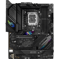ASUS ROG STRIX B760-F GAMING WIFI ATX motherboard with DDR5, PCIe 5.0, WiFi 6E and LGA 1700 socket
