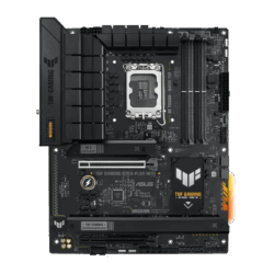 ASUS TUF GAMING B760-PLUS WIFI ATX motherboard with DDR5 memory support, PCIe 5.0 slot, WiFi 6, and LGA 1700 socket