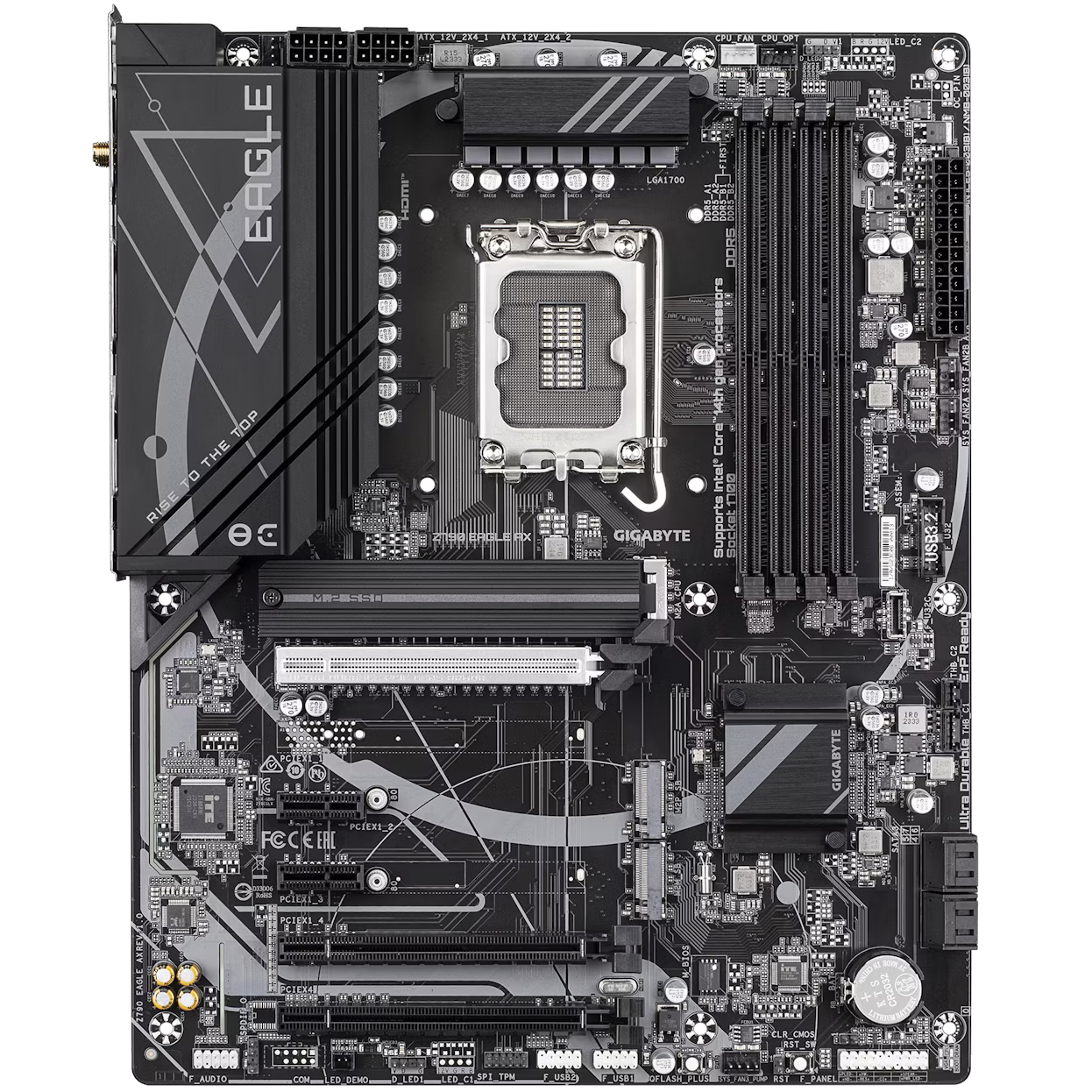 Gigabyte Z790 EAGLE AX ATX motherboard with DDR5, WiFi 6E, and LGA 1700 socket