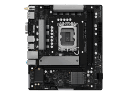 ASRock H810M-X WiFi Micro-ATX LGA 1700 motherboard with DDR5, PCIe 5.0, WiFi 6E, and 2.5G LAN