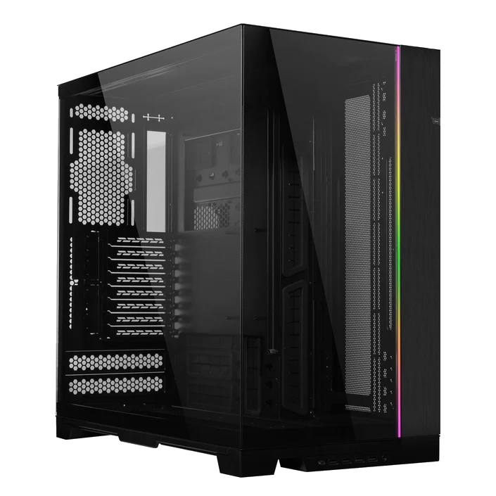 Lian Li O11 Dynamic EVO XL full-tower case with dual tempered glass panels and RGB lighting