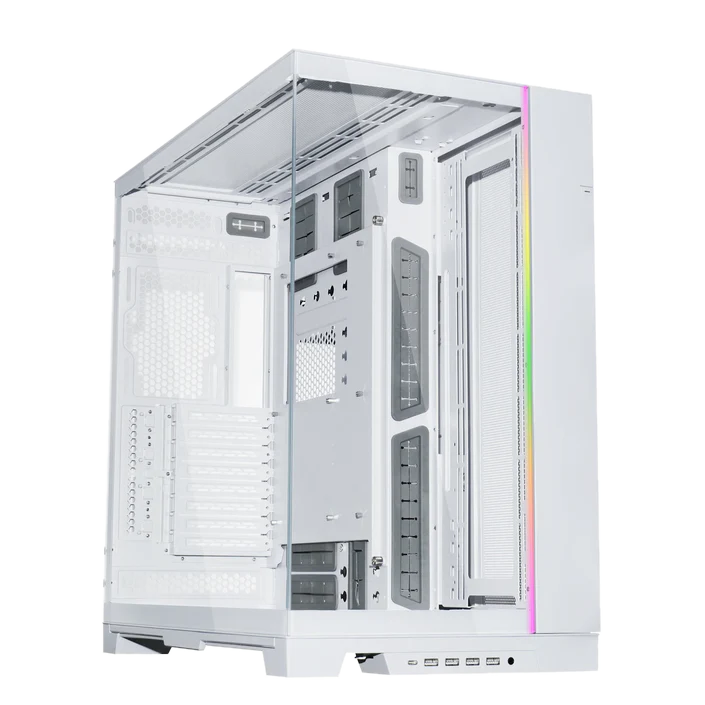 Lian Li O11 Dynamic EVO XL full-tower case with tempered glass panels and RGB lighting