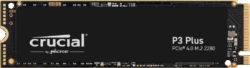 Crucial P3 Plus 1TB NVMe M.2 SSD PCIe 4.0 high-speed storage for gaming and creative PCs