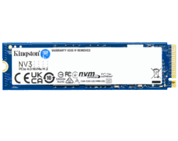 Kingston NV3 4TB NVMe M.2 PCIe 4.0 SSD high-speed storage for gaming and professional PCs