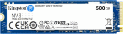 Kingston NV3 500GB NVMe M.2 SSD high-speed PCIe 4.0 storage for gaming and performance PCs