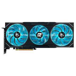 AMD RX 7900 XTX 24GB PowerColor Hellhound graphics card with triple-fan cooler
