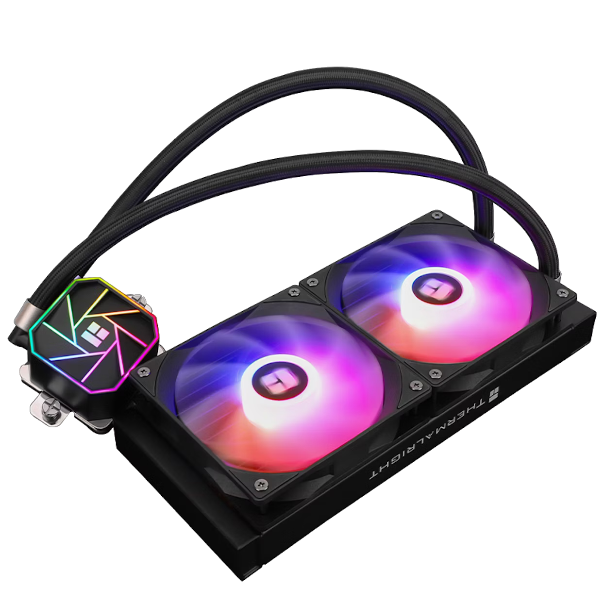 Thermalright Aqua Elite V3 240mm AIO liquid CPU cooler with dual PWM fans