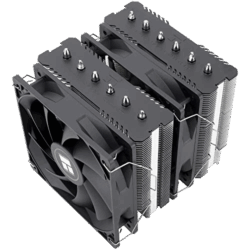 Thermalright Peerless Assassin 120 SE dual-tower CPU cooler with two 120mm ARGB fans